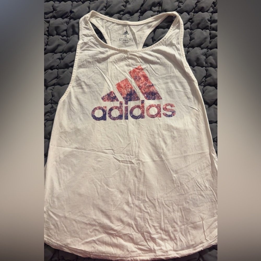 Adidas Classic White Tank Top XL